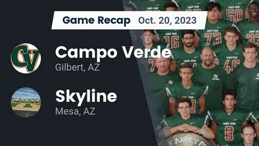 Football Game Recap: Campo Verde Coyotes vs. Skyline Coyotes