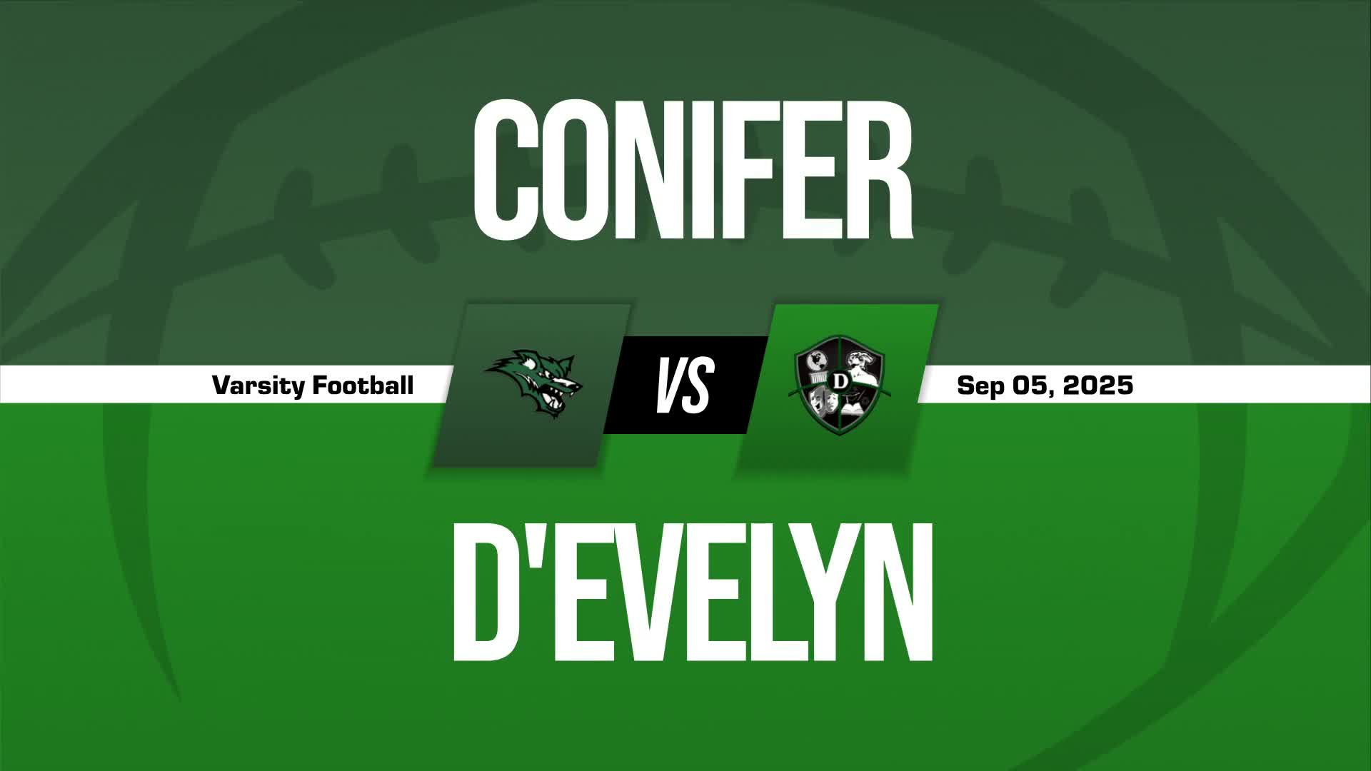 Football Recap: Conifer Skates Past George Washington with Ease