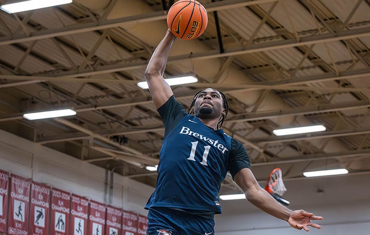 No. 2 Brewster Academy looks to make their claim for the top spot this weekend when they face No. 1 IMG Academy at Spalding Hoophall Classic. (Photo: Brian Bautista)
