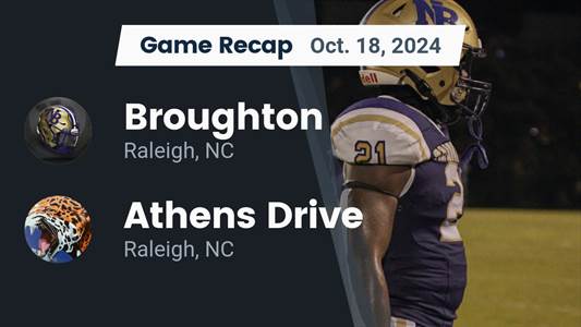 Football Recap: Broughton Takes a Loss