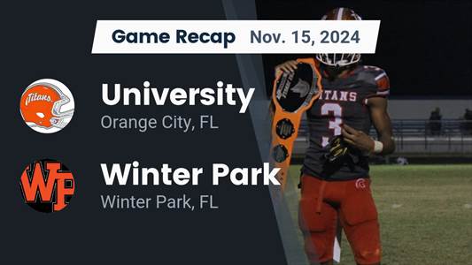 Football Recap: Malachi Walters Leads a Balanced Attack to Beat Winter Park