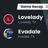 Lovelady beats Evadale for their ninth straight win