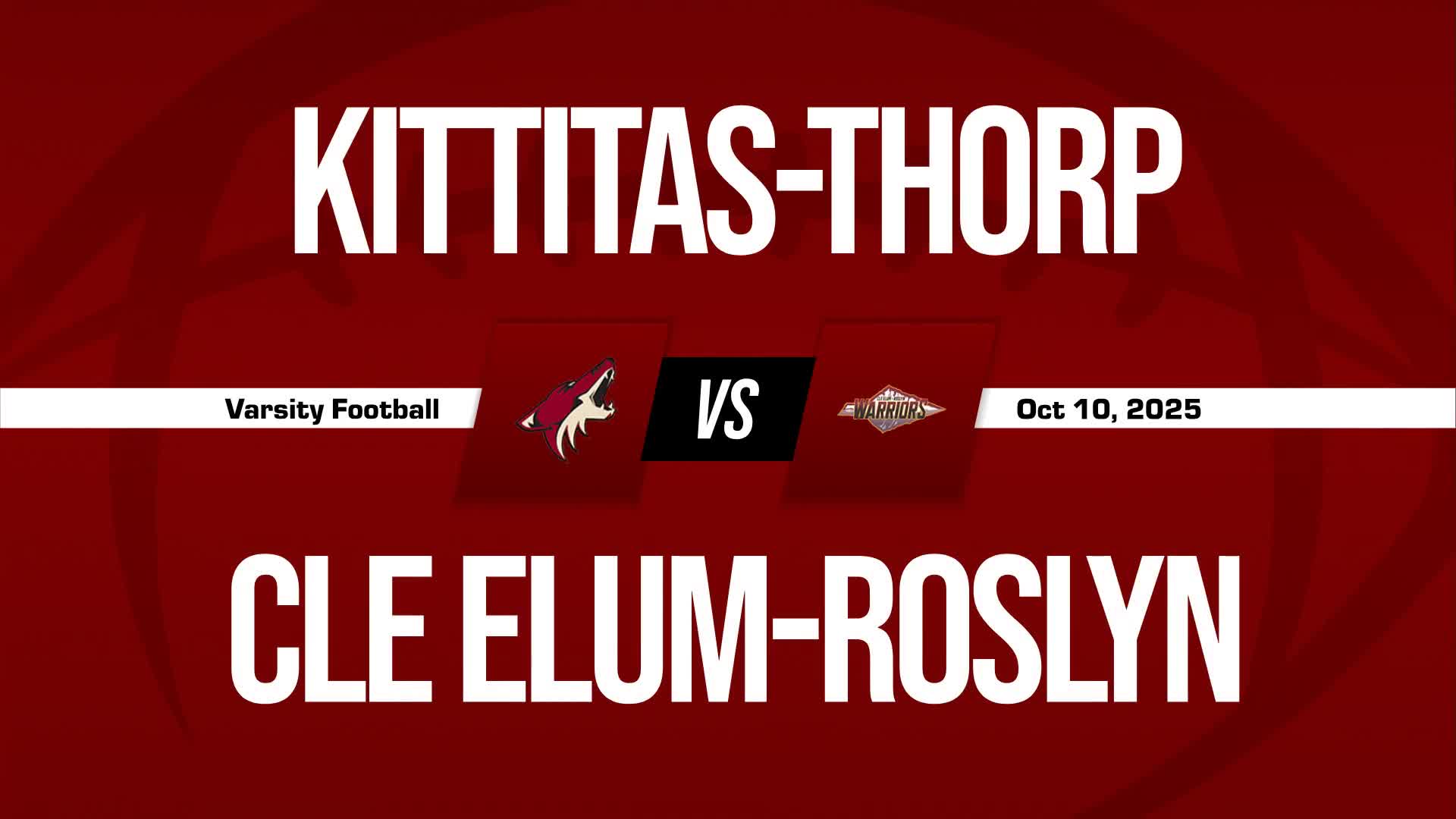 Football Recap: Cle Elum-Roslyn Piles Up the Points Against La Salle + How To Watch