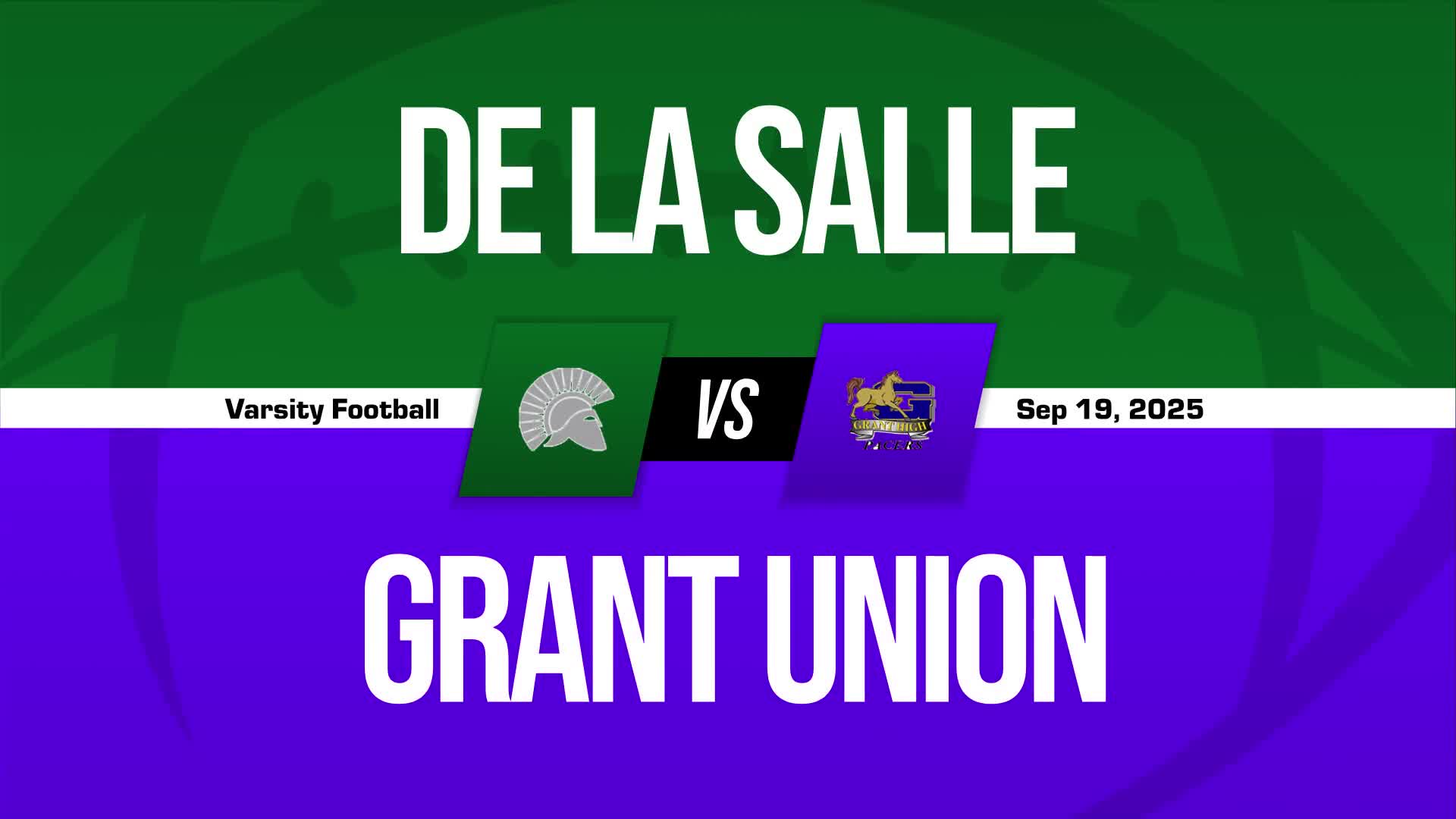 Football Recap: Grant Picks Up Fifth Consecutive  Win