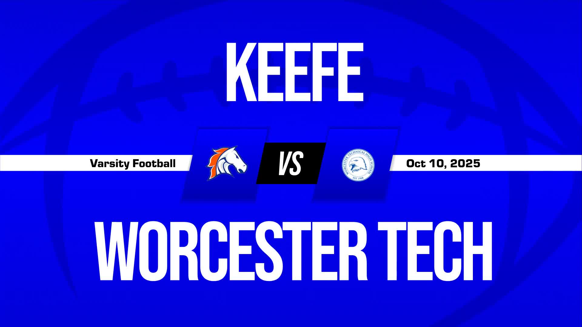 Football Game Preview: Keefe Tech Broncos vs. Prouty Panthers
