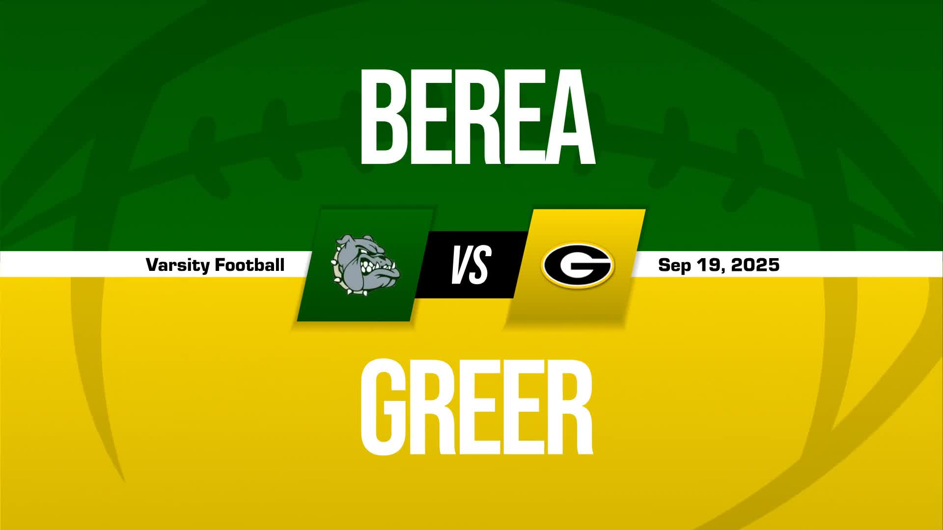 Football Game Preview: Berea Bulldogs vs. Seneca Bobcats + How To Watch
