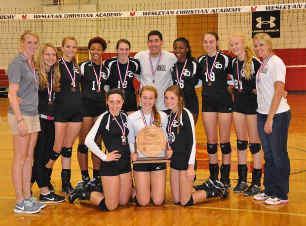 Charlotte Country Day secured a state title, finishing 44-1.