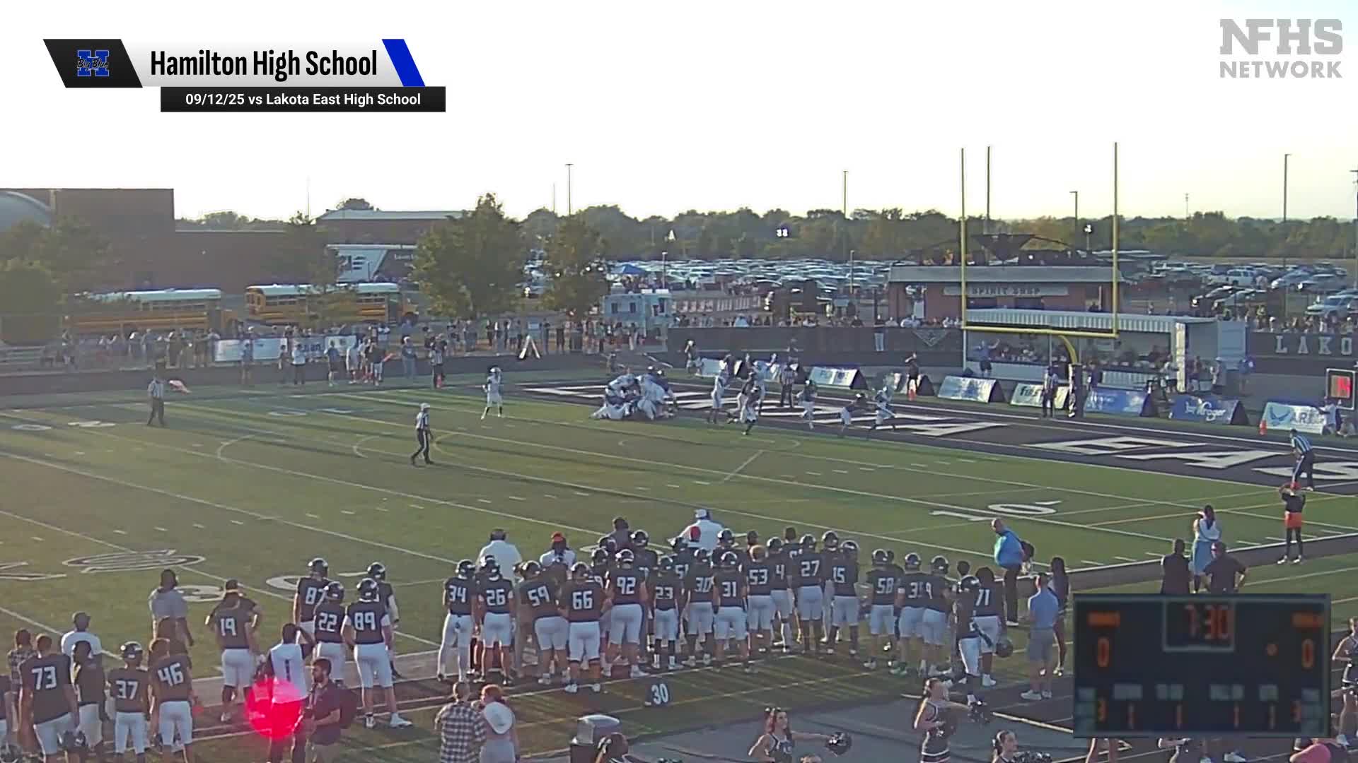 Football Recap: Hamilton Takes a Loss