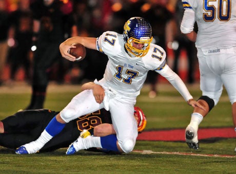 El Toro quarterback Conner Manning was harassed all night and threw six interceptions.
