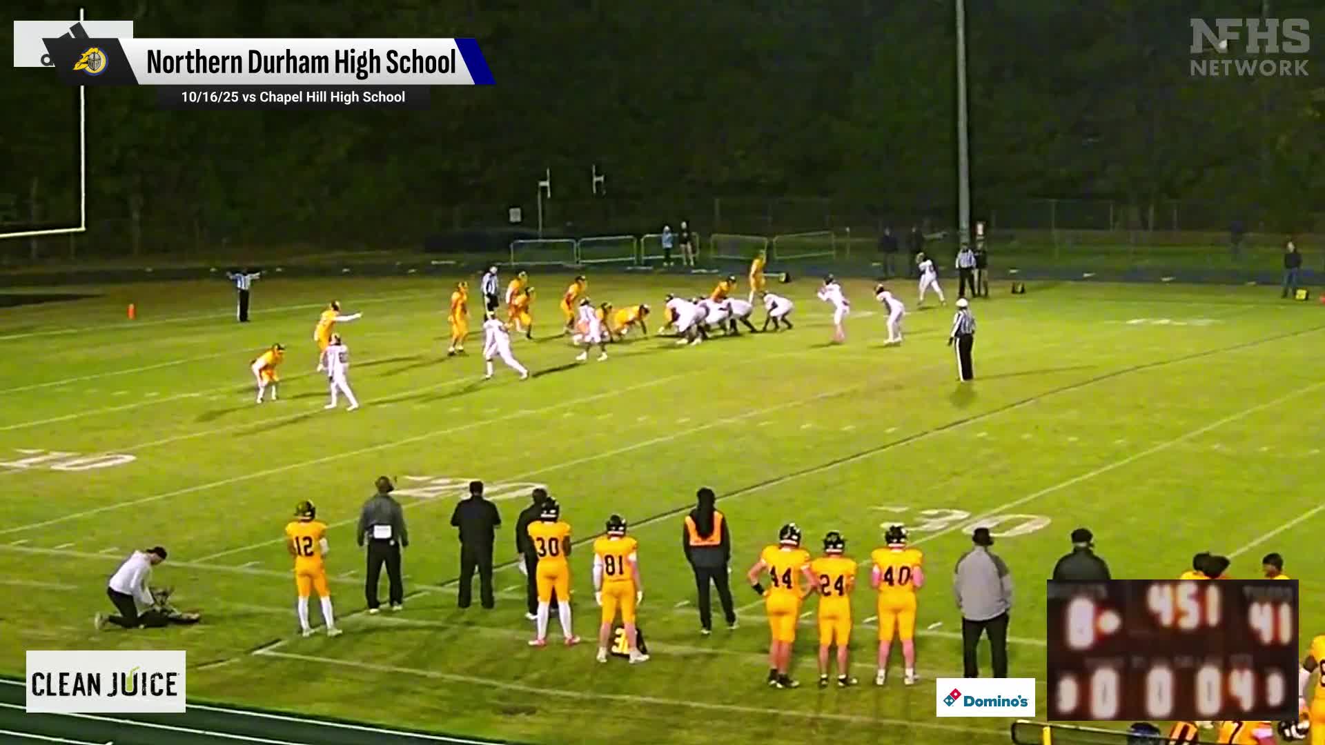 Football Recap: Riverside-Durham Skates Past Northern Durham with Ease + How To Watch