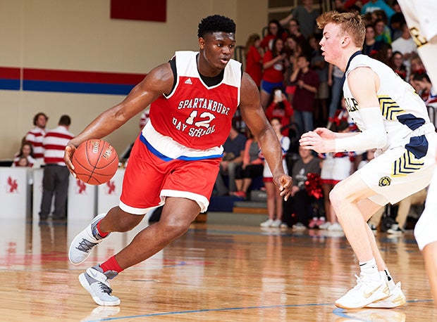 Spartanburg Day senior and Duke recruit Zion Williamson.