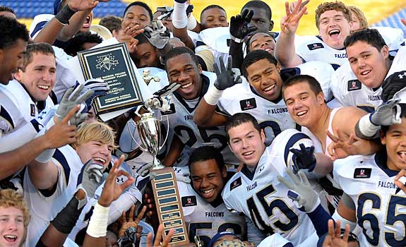 Good Counsel celebrates another WCAC crown.