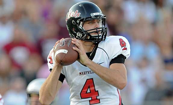Pat Robinette leads Maryville's offense.