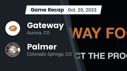 Football Game Recap: Gateway Olympians vs. Palmer Terrors