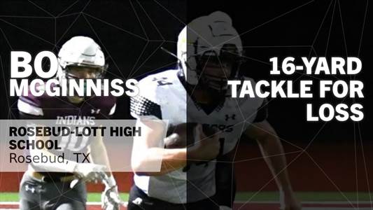 Bo McGinniss Game Report