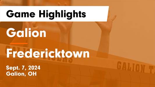 Volleyball Game Preview: Galion Plays at Home