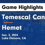 Hemet vs. Temescal Canyon