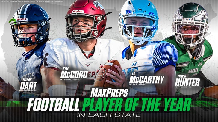 Football Player of the Year in each state