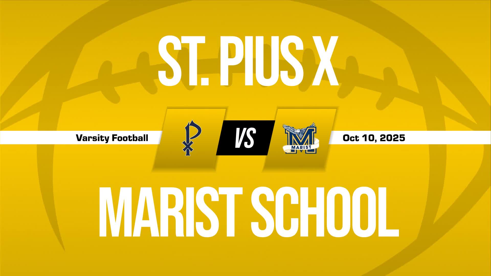 Football Game Preview: St. Pius X Catholic Golden Lions vs. Lithonia Bulldogs + How To Watch
