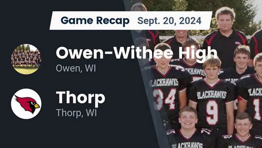 Football Game Preview: Thorp Cardinals vs. Gilman Pirates