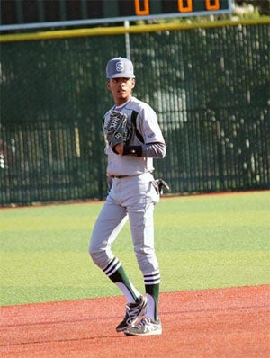 Johnson has found success on the baseball field for
St. Patrick-St. Vincent.