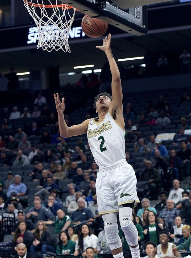 In March, Johnson drove the Bruins to a CIF Division IV basketball title.