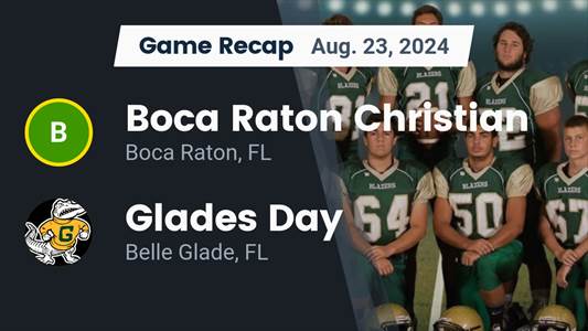 Football Game Preview: Boca Raton Christian Blazers vs. Jordan C