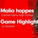 Softball Recap: Canton-Galva Comes Up Short