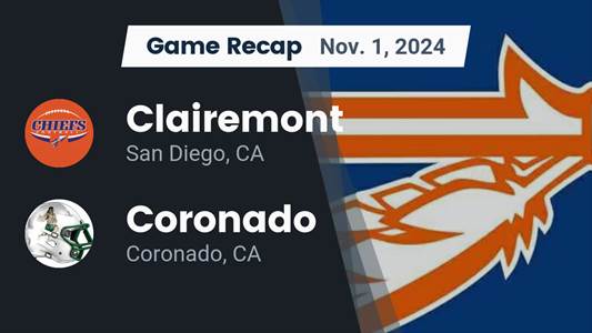 Football Game Preview: Coronado Islanders vs. Francis Parker Lan