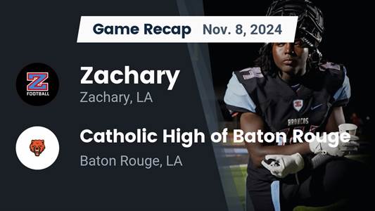 Football Recap: Zachary Comes Up Short Despite  Davekio Ruffin's Strong Performance