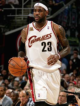 LeBron James during game five of the Eastern  Conference Semifinals. 