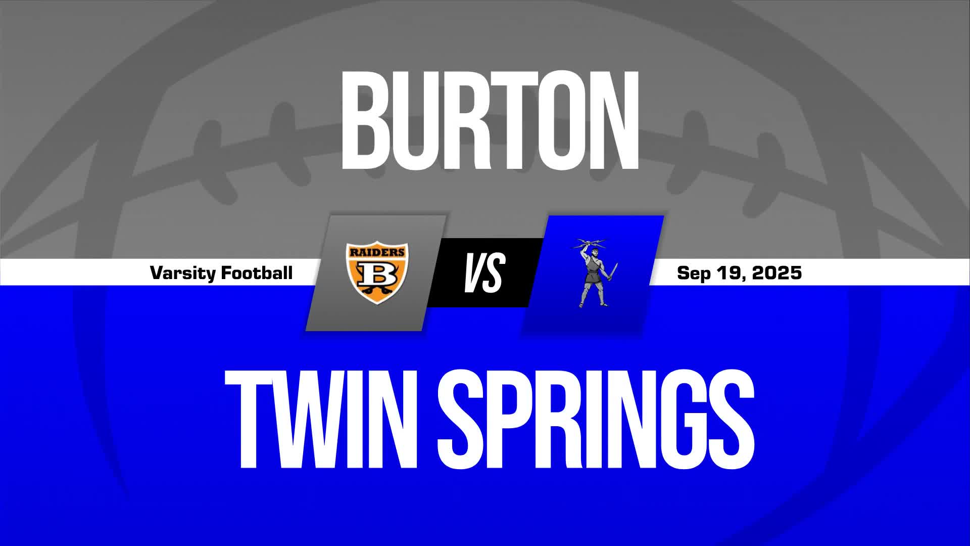 Football Recap: J.I. Burton Skates Past Bland County with Ease