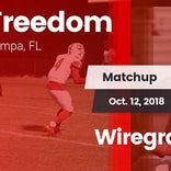Football Game Recap: Freedom vs. Wiregrass Ranch