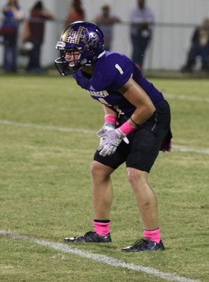 Messex moved into the quarterback spot as a
freshman and eventually became his district's
offensive MVP as a senior.