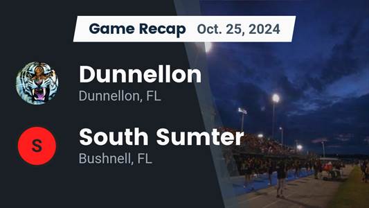 Football Recap: Dunnellon Picks Up Third Consecutive  Win