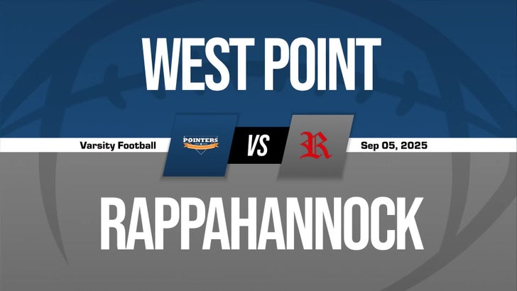 Football Game Preview: West Point Pointers vs. Rappahannock Raid