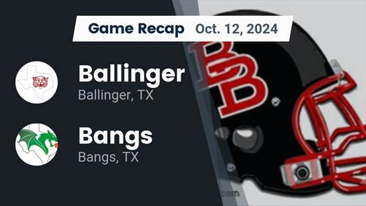 Football Recap: Ballinger Takes a Loss