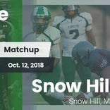Football Game Recap: Snow Hill vs. Parkside