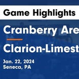 Basketball Game Recap: Cranberry Area Berries vs. Clarion Area Bobcats