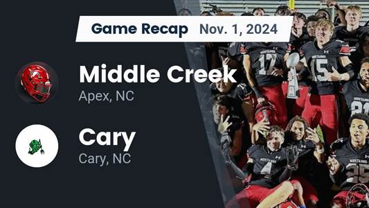Football Recap: Cary Comes Up Short