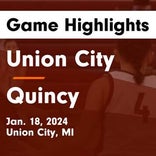 Quincy snaps three-game streak of wins at home