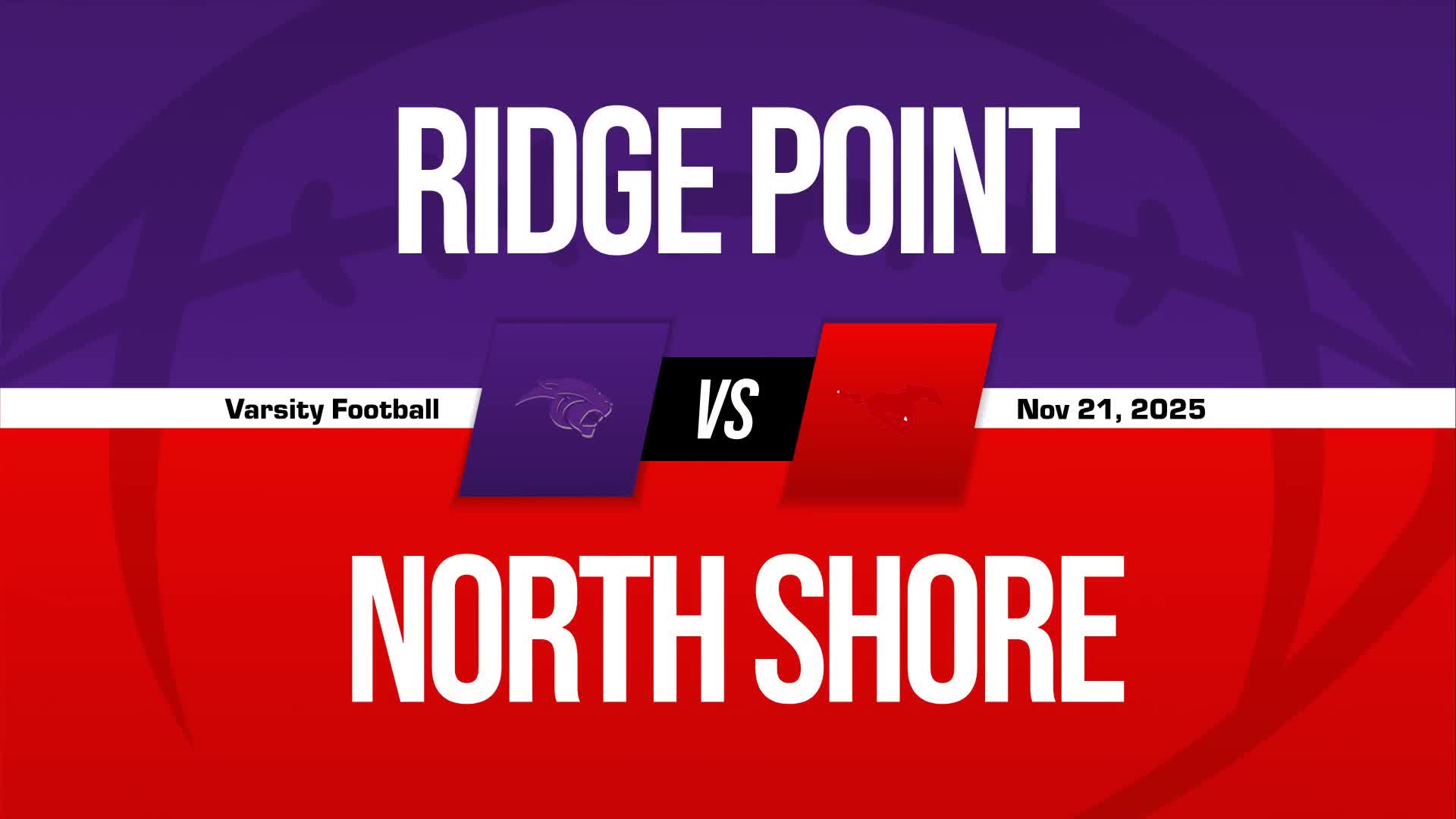 Football Game Preview: North Shore Mustangs vs. Cypress Falls Ea