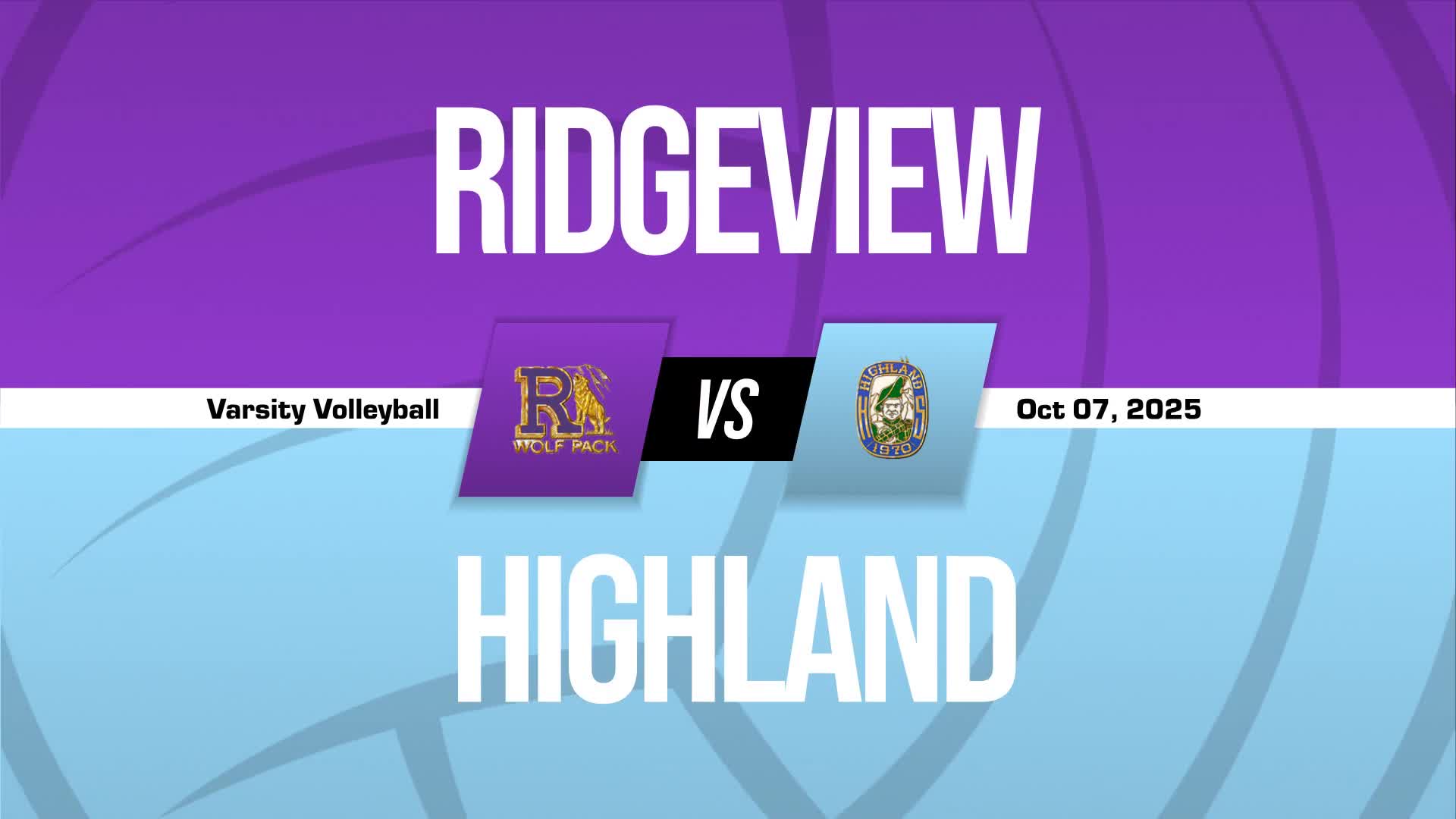 Volleyball Recap: Highland Finds Home Court Redemption Against R