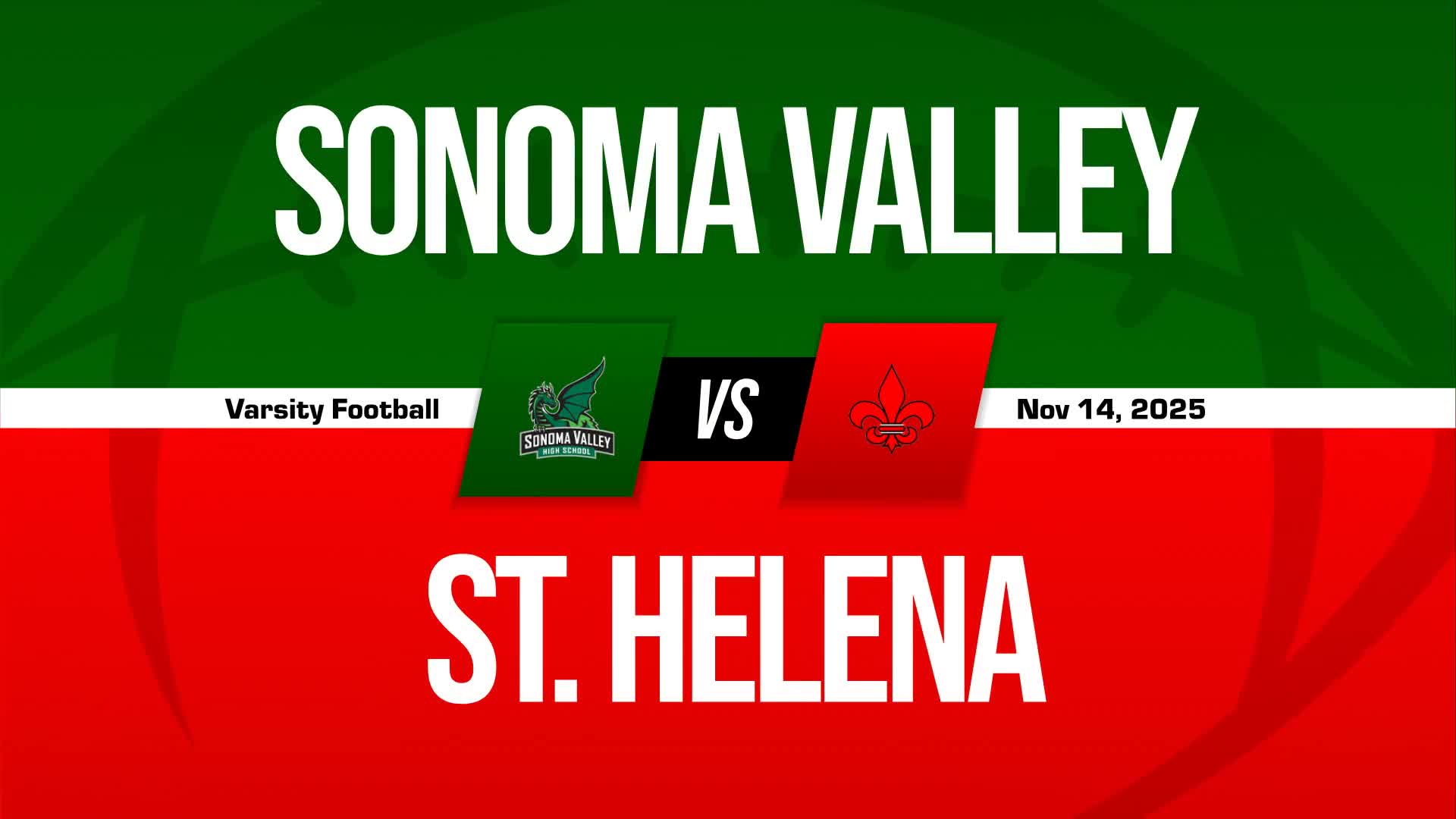 Football Game Preview: St. Helena Saints vs. Bishop O'Dowd Dragons + How To Watch