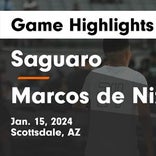 Saguaro piles up the points against Marcos de Niza