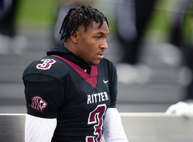 Luther Burden is averaging more than 25 yards per catch during an unusual split junior season.