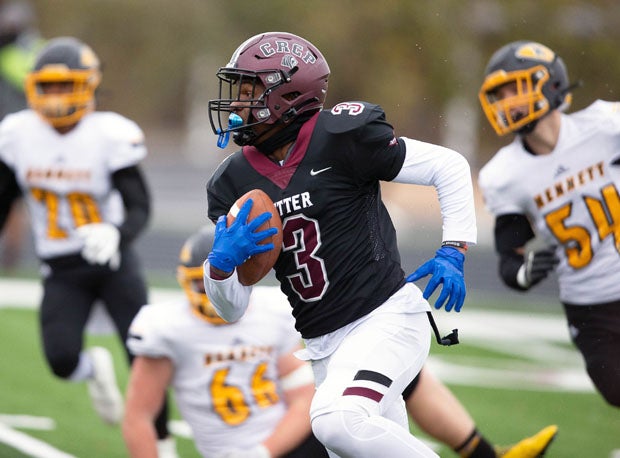 Luther Burden III accumulated almost 3,000 career receiving yards and 40 touchdowns while at Cardinal Ritter.