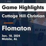Basketball Game Recap: Flomaton Hurricanes vs. Cottage Hill Christian Academy Warriors