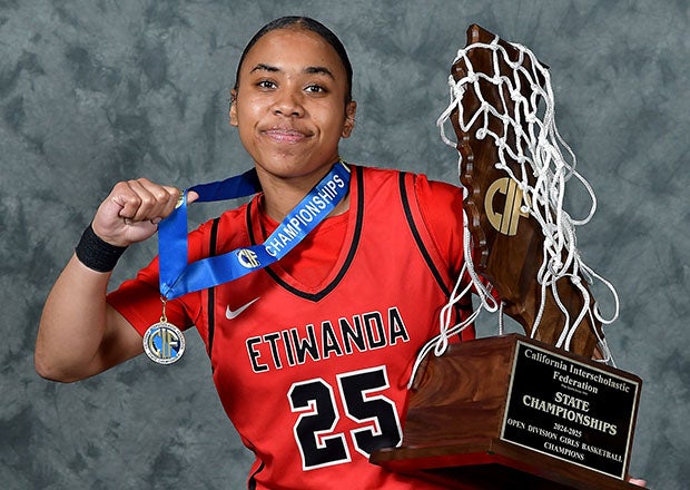 Etiwanda went 121-12 with three state titles during Aliyahna Morris' four years in the program. (PHOTO: David Steutel)