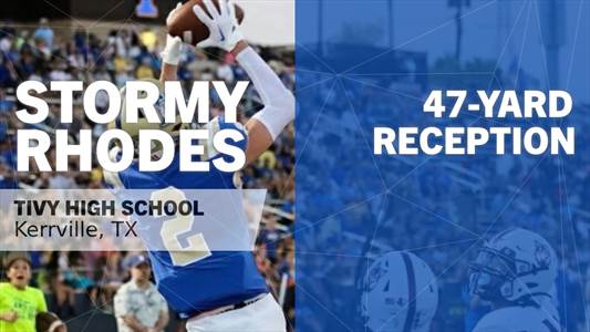 Stormy Rhodes Game Report: vs Liberty Hill